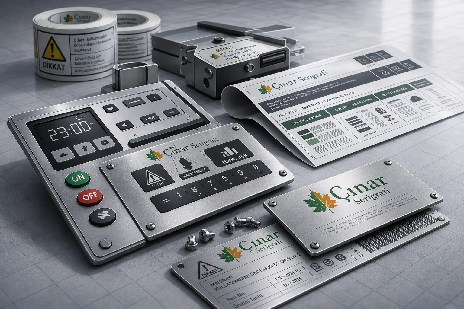 Panel Etiket ve Makine Paneli